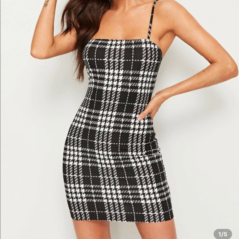 NWOT Houndstooth Dress